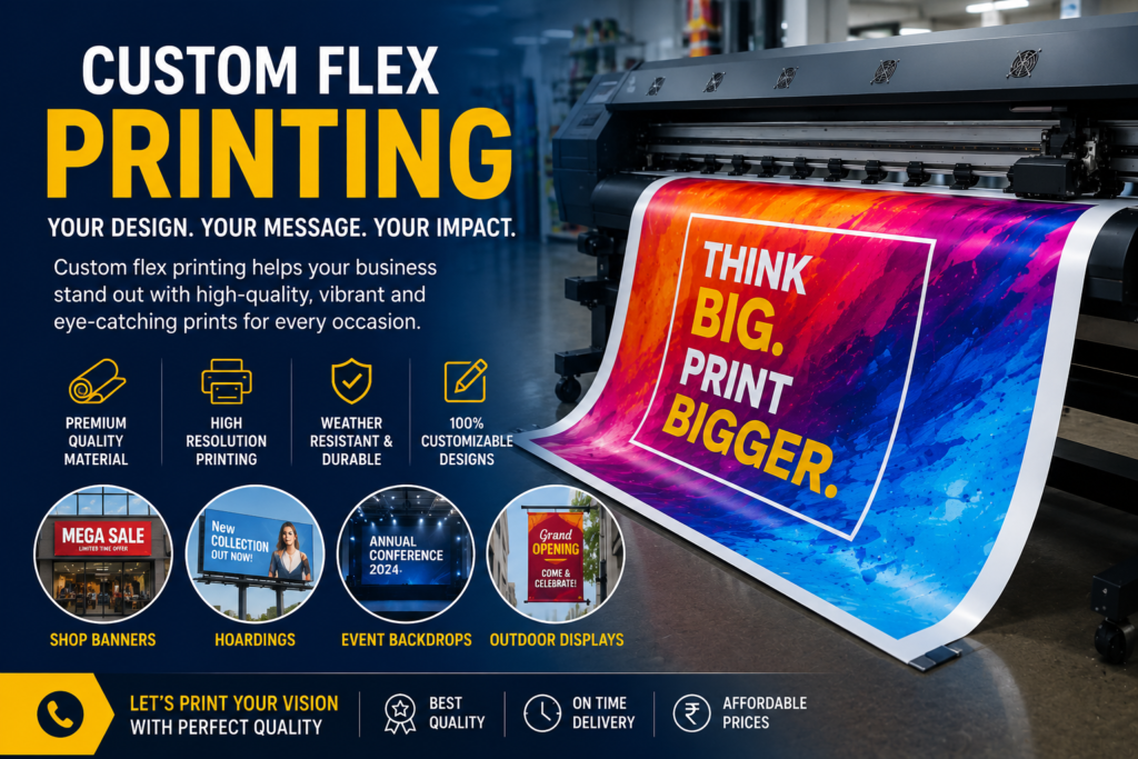 custom flex printing